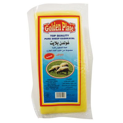 Kashkaval brebis Golden Plate paquet 380 grammes