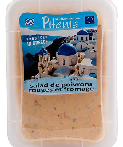 Ktipiti salade poivrons et fromage Pitenis boîte 250 grammes